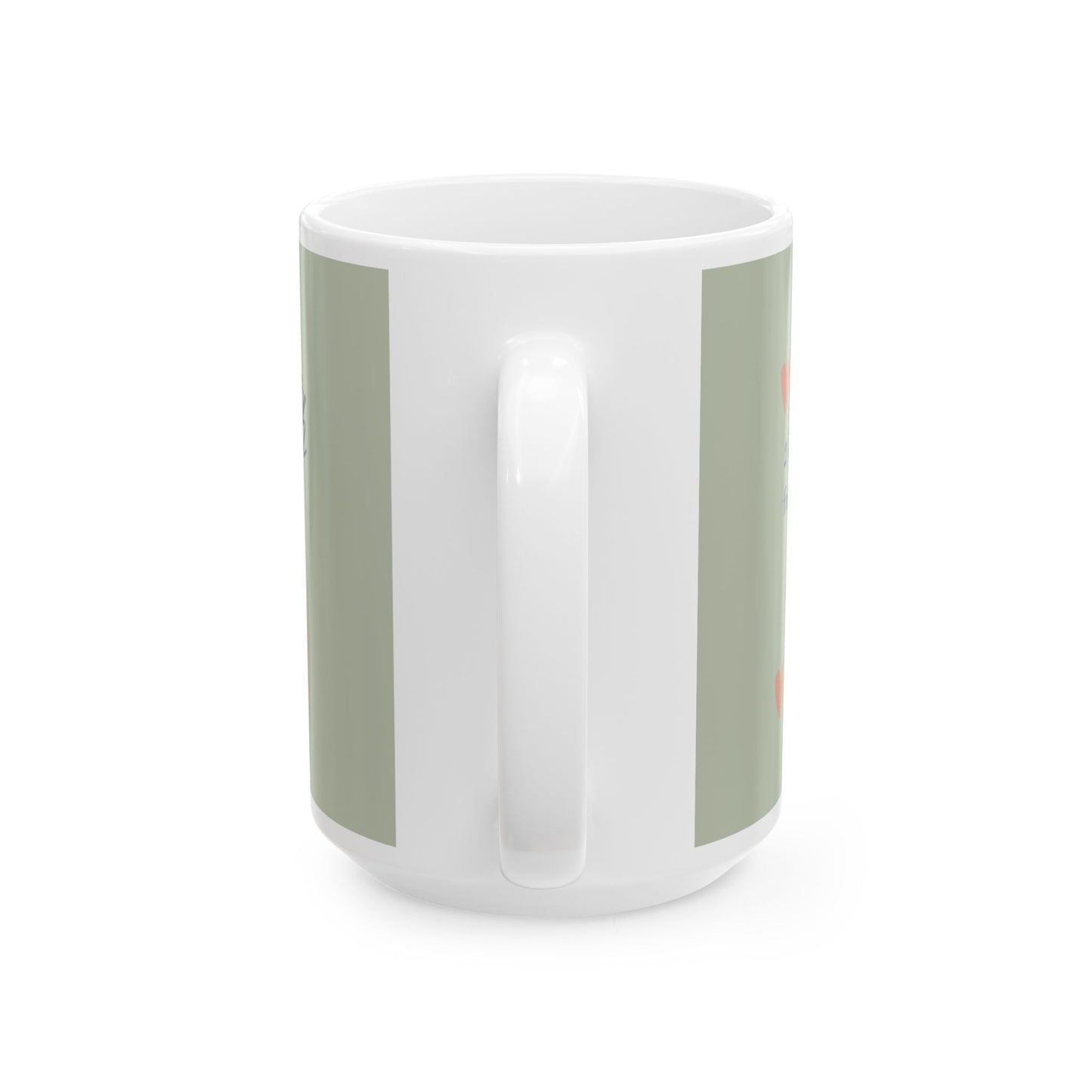 Inspirational Ceramic Mug - 'Walk by Faith' Rainbow Design - 11oz & 15oz